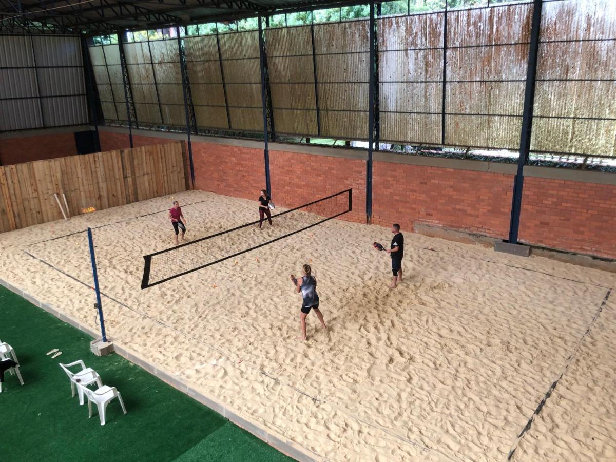 Estalagem Vila Suzana - Quadra De Beach Tennis Indoor Canela Exterior photo