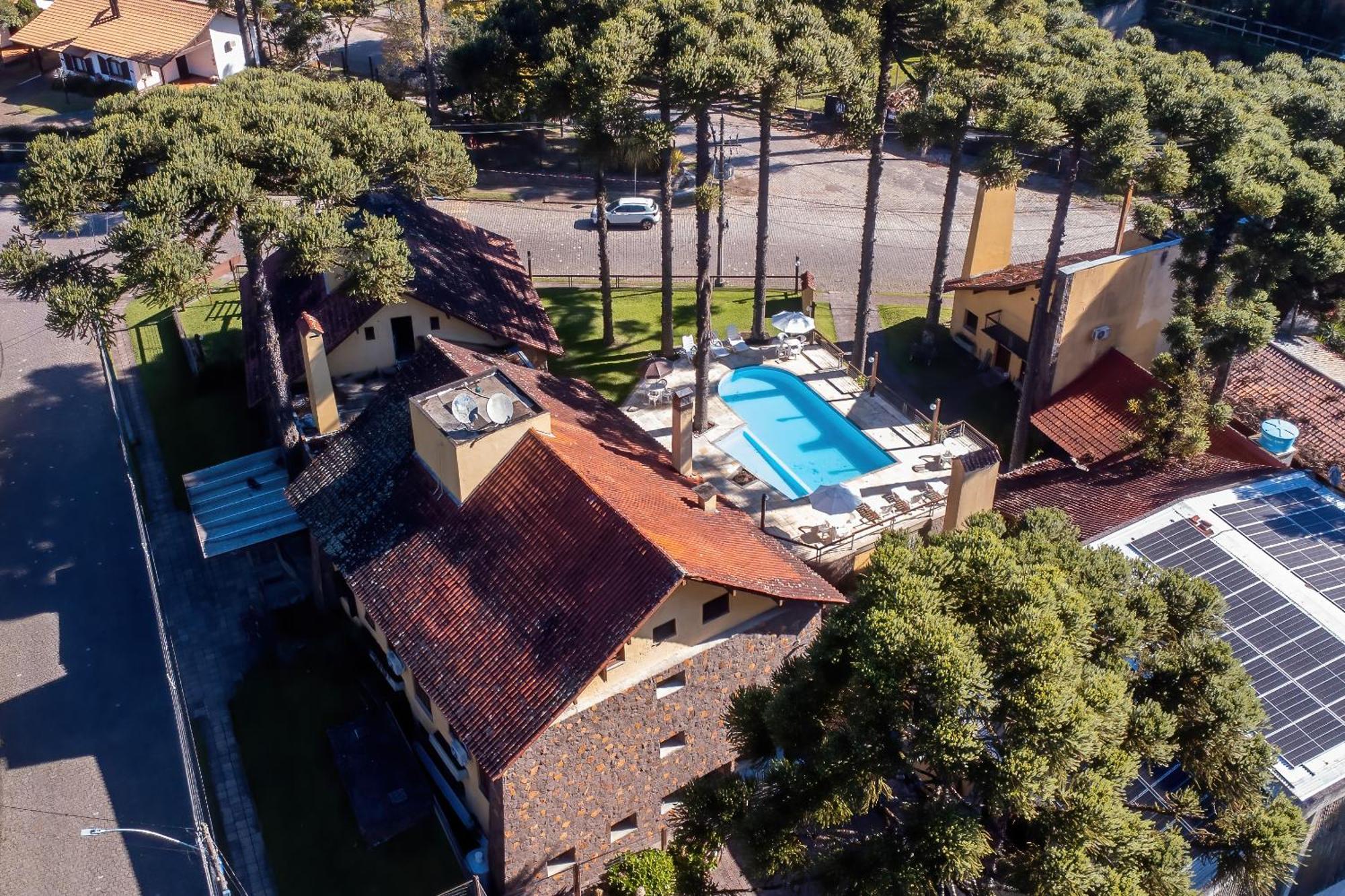 Estalagem Vila Suzana - Quadra De Beach Tennis Indoor Canela Exterior photo
